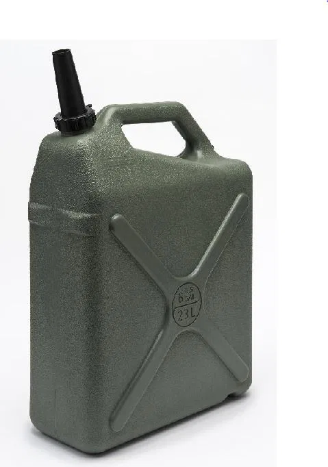 8580-43C – RELIANCE Liquid Storage Container, Green 6 Gallon With 3 Piece Spout System BPA Free Jerry Can Style Desig...